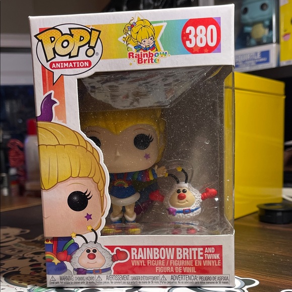 Funko Pop! Animation Rainbow Brite & Twink Figure Set